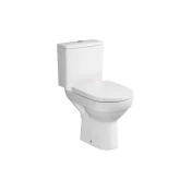 Cersanit K35-035 - Talno stoječe stranišče s straniščno desko CITY keramika/bela