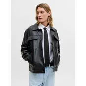 JACK & JONES Kravata JACSolid črna