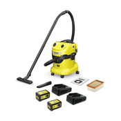 Kärcher WD 4-18 Dual Battery Set V-20/22 ACU mokro-suhi sesalnik