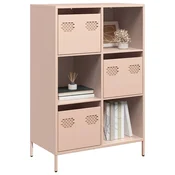 vidaXL vidaXL Visoka omara roza 68x39x103,5 cm jeklo, (21747046)