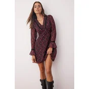 Trendyol Milla Ženska haljina Twoaw26El00084, Bordo