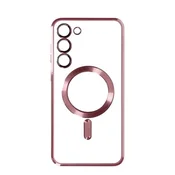 Silikonska futrola Magsafe za Samsung S26/ roza