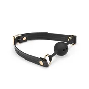 Črna organosilicija Ball Gag Liebe Seele