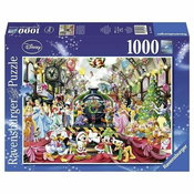 Ravensburger puzzle - Novogodišnja Disney žurka - 1000 delova