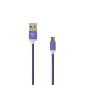 SBOX KABEL USB A Muški -> MICRO USB Muški 1.5 m Ljubicasti, (08-usb-10315u)