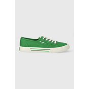 Tenisice Pepe Jeans PLS31287 za žene, boja: zelena, BRADY BASIC W