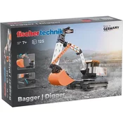 Fischertechnik slagalica STEM, 125 dijelova, 7+, Bager