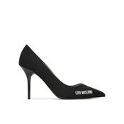 LOVE MOSCHINO Čevlji z visoko peto JA10299G0OIM0000 Črna