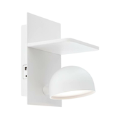 Redo 01-3491 - LED Stenski reflektor SEIBI LED/7W/230V USB CRI 90 bela