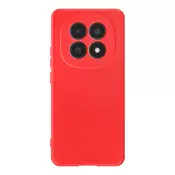 AVIZAR Ovitek Soft-Touch za Redmi Note 15 4G iz nedrsečega silikona, Rdeča, (5000190619)