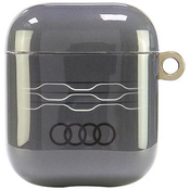 Maska Audi IML Geometric Pattern AirPods cover gray AU-IMLAP-A6/D3-GY (AU-IMLAP-A6/D3-GY)