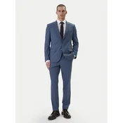 HUGO Obleka Henry/Getlin232X 50547345 Modra Slim Fit