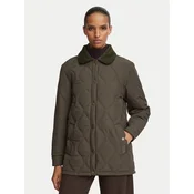 Hunter Prehodna jakna HARW0027262 Temno rjava Regular Fit