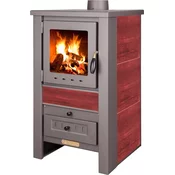 pro-termo Pec na cvrsto gorivo, 7.5kW - NOVA G Pro, Crvena