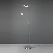 Trio Lighting LED-svetilka za strop Barrie z branjem svetlobo nikl mat - Dnevna soba/jedilnica - Sodobni - mat nikl - Kovina