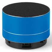 Metalni bluetooth zvucnik plavi TURNO
