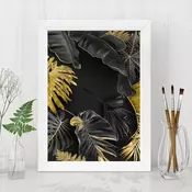 Wallity Dekorativna uramljena slika, 24x29cm, Šarena