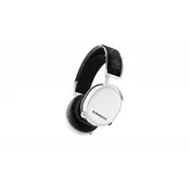 Gaming slušalice SteelSeries - Arctis 7+, bijele