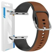 Beline BELINE PAS ZA APPLE WATCH SILICO LEATHER 42/44/45/49MM RJAV-ČRN, (21969069)