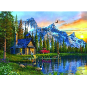 AnaTolian - Puzzle Davidson: Sunset Cabin - 1 000 kosov