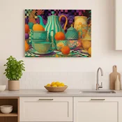 Wallity Dekorativna slika na platnu, 50x70cm, Šarena
