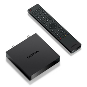 Nokia Set-top-box DVB-T/T2 6000/ Full HD/ H.265/HEVC/ EPG/ USB/ HDMI/ črn