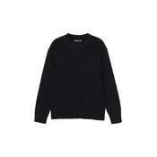 Pull&Bear Pulover črna