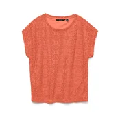 VERO MODA Majica VMMAYA AVA  oranžna