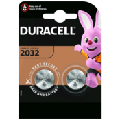 DURACELL litijumska dugmad baterija 3V 1 kom, prodaje se u pakovanju od 2 komada 2032