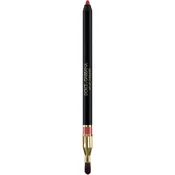 Dolce&Gabbana My Lip Overliner svinčnik za ustnice s čopičem odtenek 07 My Crimson Red - Muted Dark Pink Rosy Red 1.2 g
