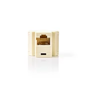 RJ45 Razdjelnik | RJ45 Ženski – RJ45 Ženski | Bijeli | NEDIS