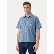 Guess Jeans Srajca M6GH61 WN861 Modra Regular Fit