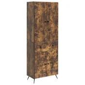 vidaXL 2 pcs Dimljen hrast