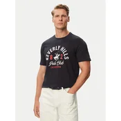 Beverly Hills Polo Club Majica P-SS26M-TS1290NVY Mornarsko modra Regular Fit