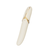 Zalo Eve - Luksuzni vibrator z grelnikom za polnjenje (bel)