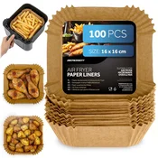 shumee Papir za peko za vložke cvrtnika 16 cm Berdsen - 100 kosov