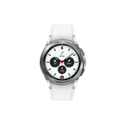 SAMSUNG pametna ura Galaxy Watch4 Classic 46mm BT, Silver (+ Galaxy Buds 2)