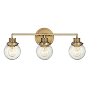 Quintiesse QN-POPPY3-HB-BATH - Kupaonsko zidno svetlo POPPY 3xE27/60W/230V IP44 zlatna