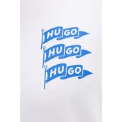 HUGO Blue  Bombažna kratka majica  Nalien