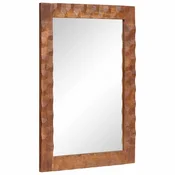 Zrcalo za kupaonicu Finš acacije smeda 50 x 70 x 2,5 cm