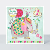 Rachel Ellen Čestitka - Happy birthday Elephant ( SCRIB19 )