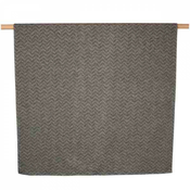 Odeja Velvet 135 x 200 cm, cik cak -  siva