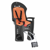 Hamax Siesta with Lockable Bracket Grey/Orange Djecja sjedalica i prikolica