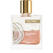 Olival Rose Gold olje z bleščicami za obraz, telo in lase 50 ml