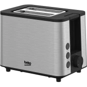 BEKO TAM 7321 I Toster, 2 kriške hleba, Sivi