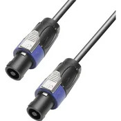 Adam Hall Kabel za zvočnik 3 m črna Speakon 4-polni/Speakon 4-polni