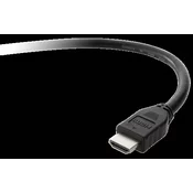 BELKIN Belkin HDMI priključni kabel HDMI-A  vtič\, HDMI-A  vtič 3.00 m črna F3Y017bt3M-BLK #####4K UHD HDMI kabel, (20418306)