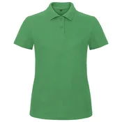 MAJICA KRATKI RUKAVI POLO B&C ID.001/WOMEN 180G TRAVA ZELENA L