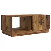 vidaXL Klubska miza Star les 90 x 50 x 37 cm Inženirski les