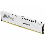 KINGSTON DIMM DDR5 16GB 6800MTs KF568C34BW-16 FURY Beast White XMP